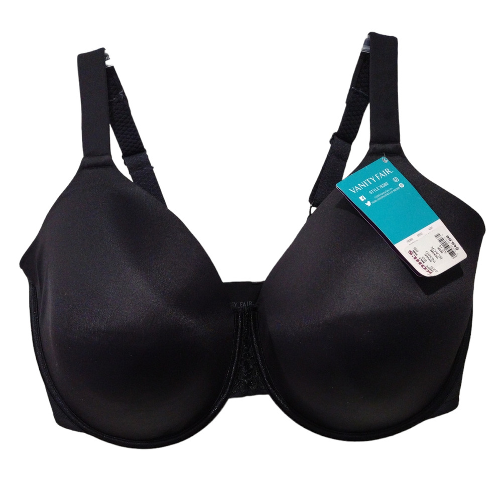 VANITY FAIR Beauty Back Back Smoother Full-Figure Bra Size 42H